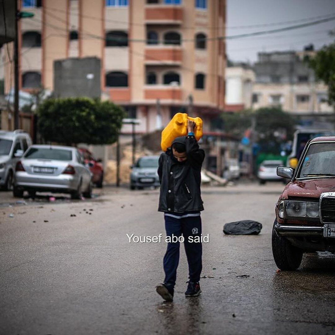 7 4 - رنج آوارگان فلسطینی در شهر رفح در هوای سرد... - 23