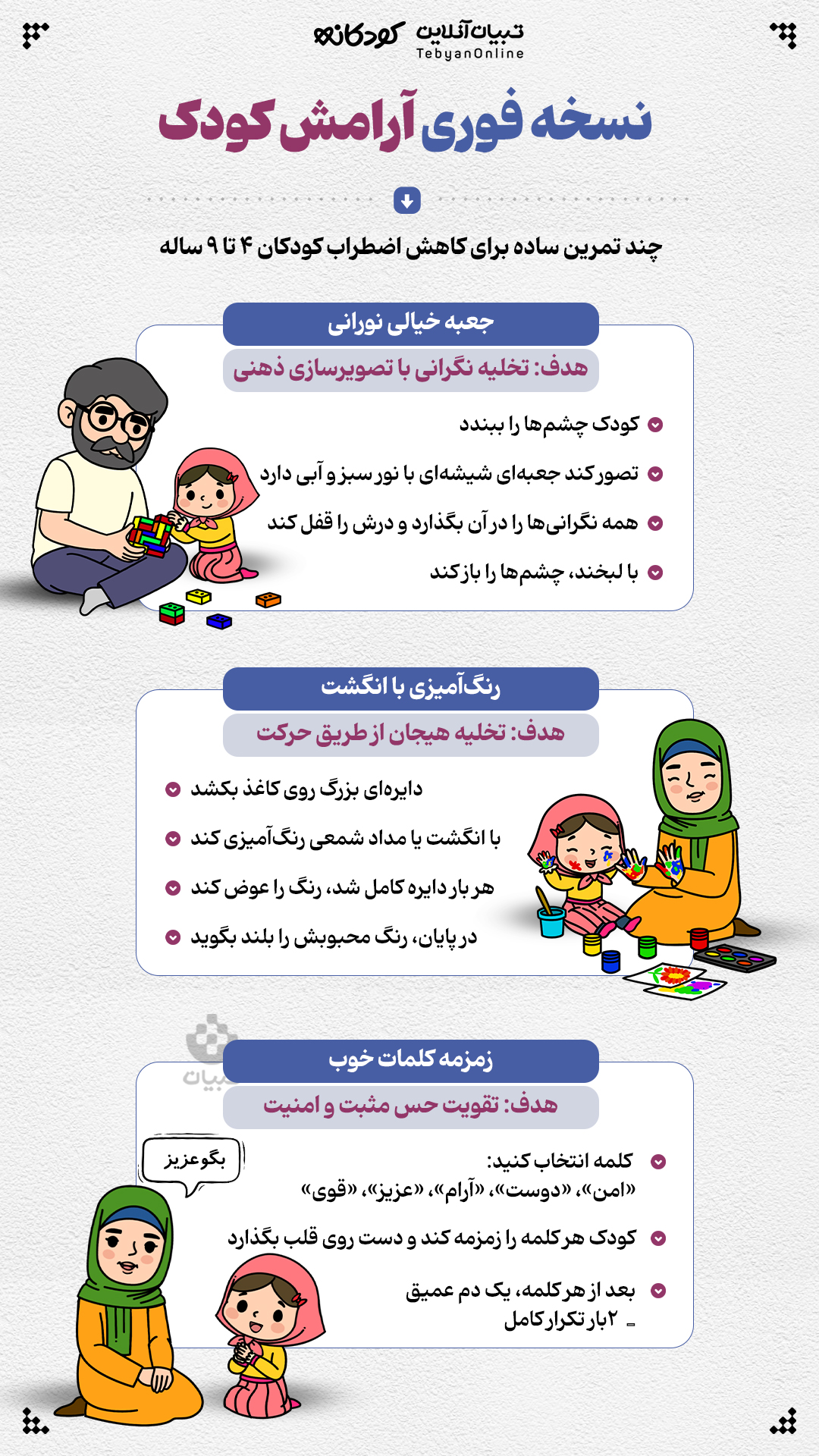 kids aram - نسخه فوری آرامش کودک - 3